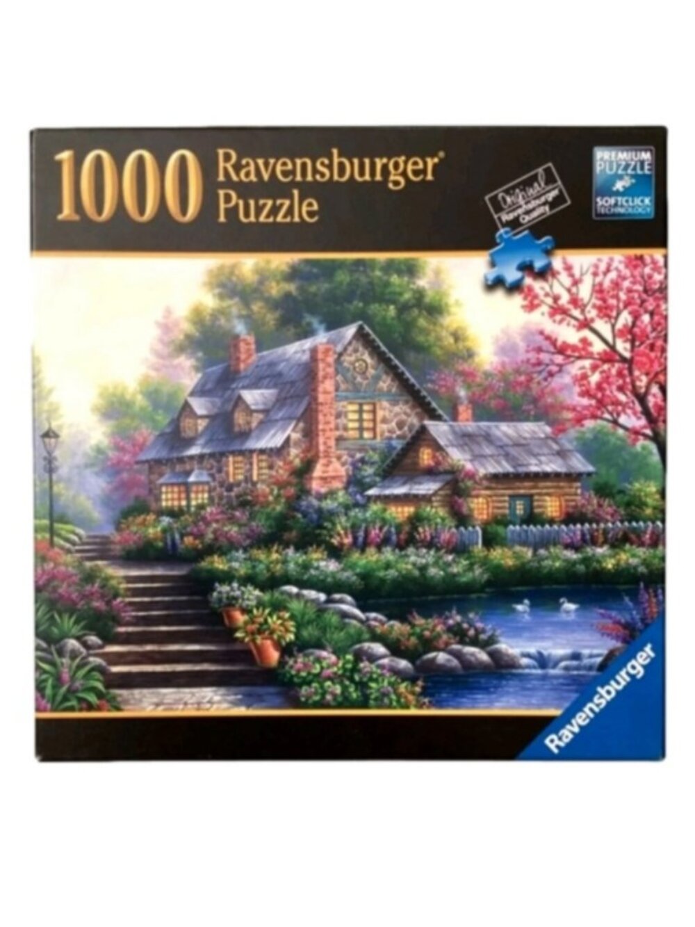 Ravensburger Premium Puzzle "Romantic Cottage" 1000 pc